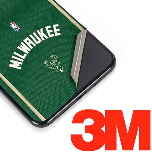 NBA Milwaukee Bucks Jersey Google Pixel 3a Skin